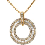 K18 ダイヤモンド ネックレス/ペンダントトップ D2.5ct