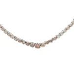 K18WG ダイヤモンド ネックレス/ペンダントトップ 3ct