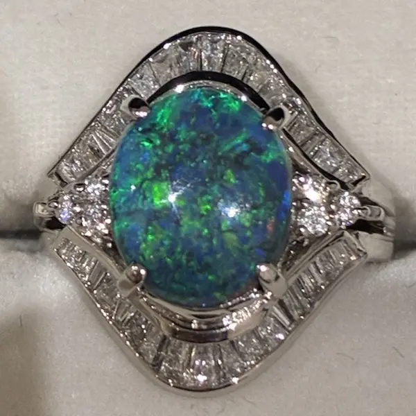 ブラックオパール　3.14ct