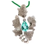 Pt･Pm900 トルマリン・ダイヤ 1.2・D1.16c