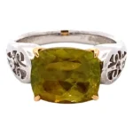 K18 スフェーン・ダイヤモンド リング 5.3 ct D0.01 ct