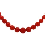 K18 サンゴ ネックレス