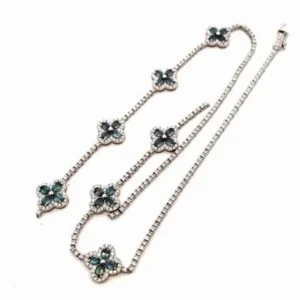 Pt･Pm850 アレキサンドライト・ダイヤモンド 4.78・D3.30ct