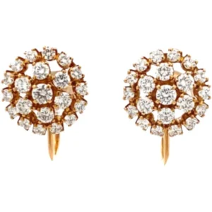 K18 ダイヤモンド ピアス/イヤリング 0.73・0.73ct