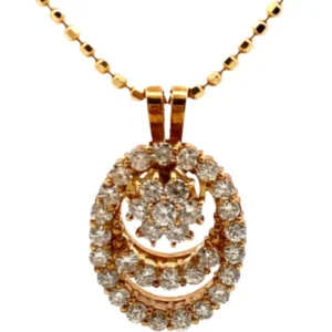 K18 ダイヤモンド ネックレス/ペンダントトップ 1ct