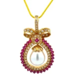 K18 パール・多色石 ネックレス/ペンダントトップ R2.4・D0.8ct買取の参考価格