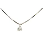 Pt900/Pt850 ダイヤモンド ネックレス/ペンダントトップ 1.093ct