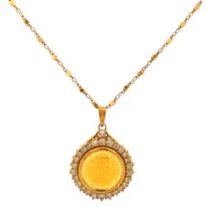 K18/K24 ダイヤモンド ネックレス/ペンダントトップ 1ct