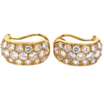 K18 ダイヤモンドイヤリング 3.6 ct