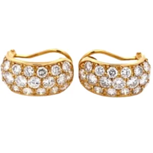 K18 ダイヤモンドイヤリング 3.6 ct