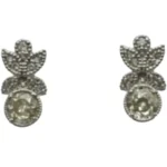 Pt900/K14WG ダイヤモンド ピアス/イヤリング 1・1 ct 0.12・0.12 ct