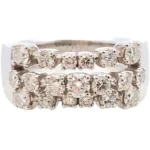 タサキ K18WG ダイヤモンド リング 1.06ct