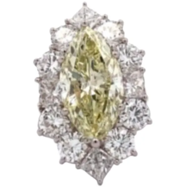 Pt･Pm900 ダイヤモンド リング D3.801 ct D6.017 ct