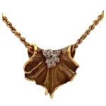 星の砂 K18 ダイヤモンド 0.27ct 