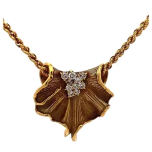 星の砂 K18 ダイヤモンド 0.27ct 