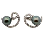 K18WGK14WG パール・ダイヤモンド　 1.66ct