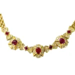 K18 ルビー・ダイヤモンド ネックレス/ペンダントトップ R1.1・D0.66ct