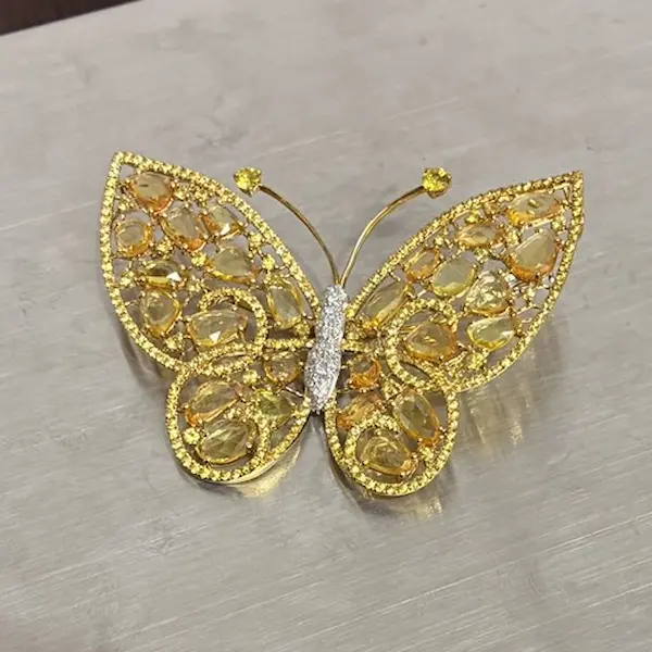 イエローサファイア　3.06ct/12.52ct