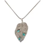 K18WG パライバトルマリン・ダイヤモンド 0.35・D0.11ct