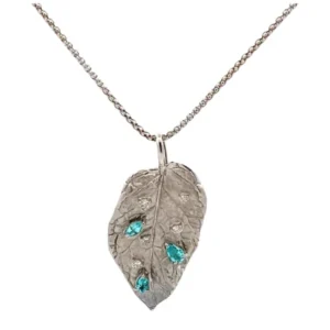 K18WG パライバトルマリン・ダイヤモンド 0.35・D0.11ct