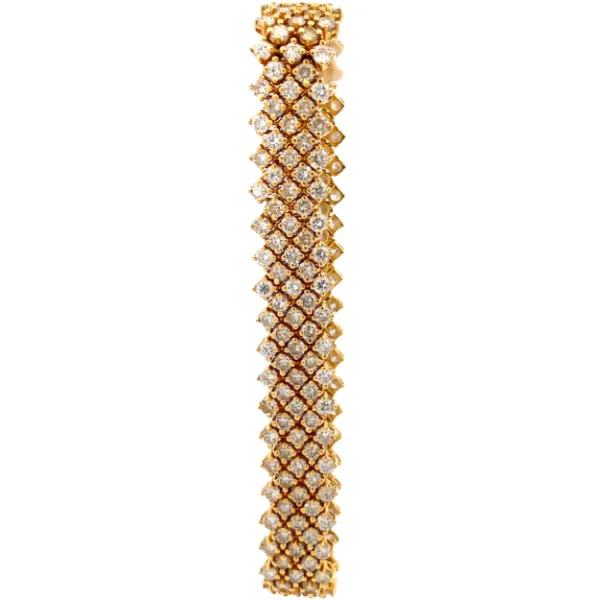 K18 ダイヤモンド ブレスレット 13.5ct