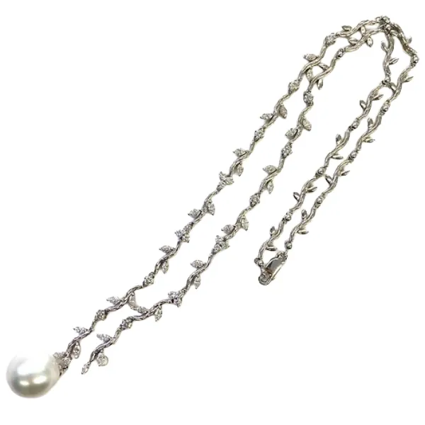 K18 パール・ダイヤモンド 3.16ct