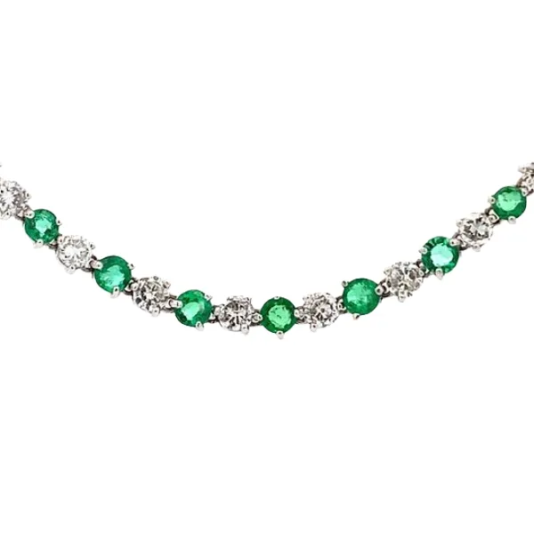 Pt･Pm900 エメラルド・ダイヤモンド E5.4・D5.01ct