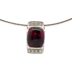 K18 トルマリン・ダイヤモンド ネックレス/ペンダントトップ 4.32・D0.25ct