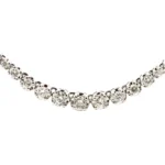 Pt900/Pt850 ダイヤモンド ネックレス/ペンダントトップ 5ct