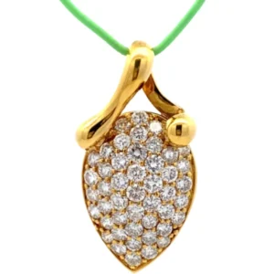 K18 ダイヤモンド ネックレス/ペンダントトップ 3ct