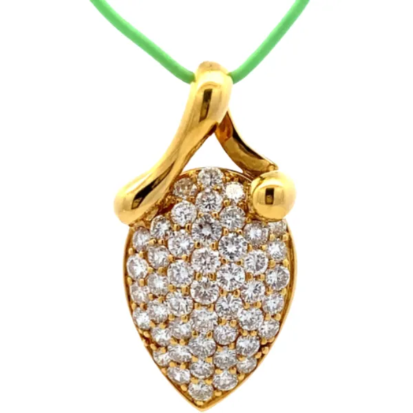 K18 ダイヤモンド ネックレス/ペンダントトップ 3ct