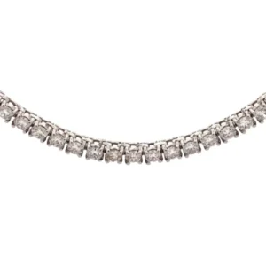 Pt･Pm850 ダイヤモンド ネックレス/ペンダントトップ 10.74ct