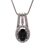 Pt･Pm900 ブラジル産アレキサンドライト・ダイヤモンド ペンダントトップ 1.53 ct D0.4 ct