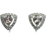 K18/K18WG モルガナイト・ダイヤモンド ピアス/イヤリング 0.69・0.68 ct 0.19・0.19 ct