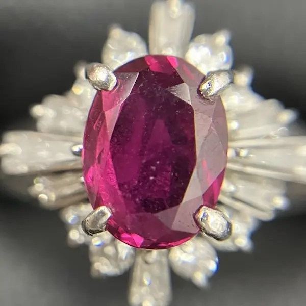 ルビー　0.98ct