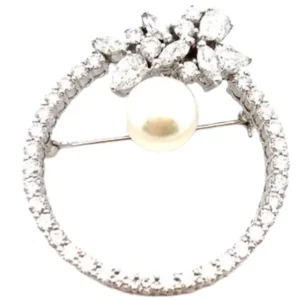 Pt･Pm900 パール・ダイヤモンド