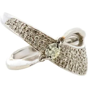 Pt･Pm900 ダイヤモンド リング 0.29・0.52ct