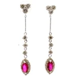 K18WG ルビー・ダイヤモンド ピアス/イヤリング 0.485・0.23・0.23・0.36・0.36・0.64・0.66・0.5ct