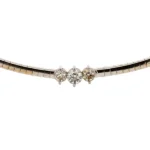 Pt900/K18[Kﾒｲﾝ] ダイヤモンド 0.38・0.22・0.21ct