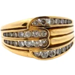 タサキ K18 ダイヤモンド リング 0.76ct