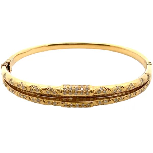 K18 ダイヤモンド ブレスレット/バングル 1.79ct