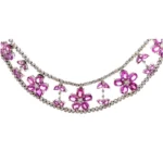 K18WG・SILVER サファイア・ダイヤモンド ネックレス/ペンダントトップ ct