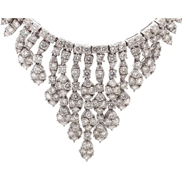 Pt900 ダイヤモンド ネックレス/ペンダントトップ 30.02ct