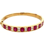 ルビー・ダイヤモンド ブレスレット/バングル R6.73・D1.15ct