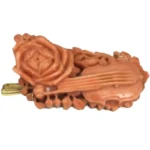 K18 サンゴ ブローチ