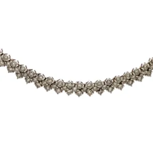 K18WG ダイヤモンド ネックレス/ペンダントトップ 13.01ct