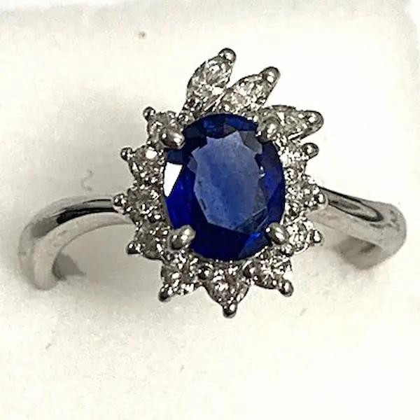 サファイア　1ct