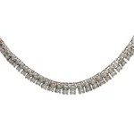 Pt･Pm850 ダイヤモンド ネックレス D10ct