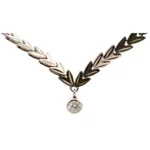 Pt･Pm850 ダイヤモンド ネックレス/ペンダントトップ 0.32ct