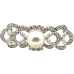 ミキモト K14WG パール・ダイヤモンド 1.45ct